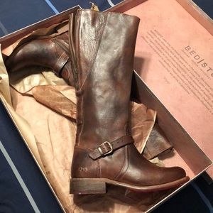 Bed Stu Glaye Teak Rustic Boots